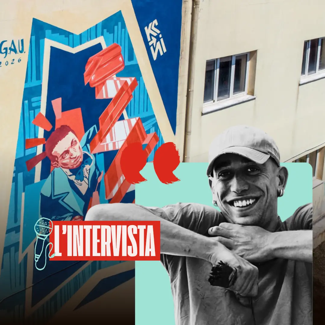 Kenji De Angelis: “I miei murales come ponte tra archeologia industriale e cultura”