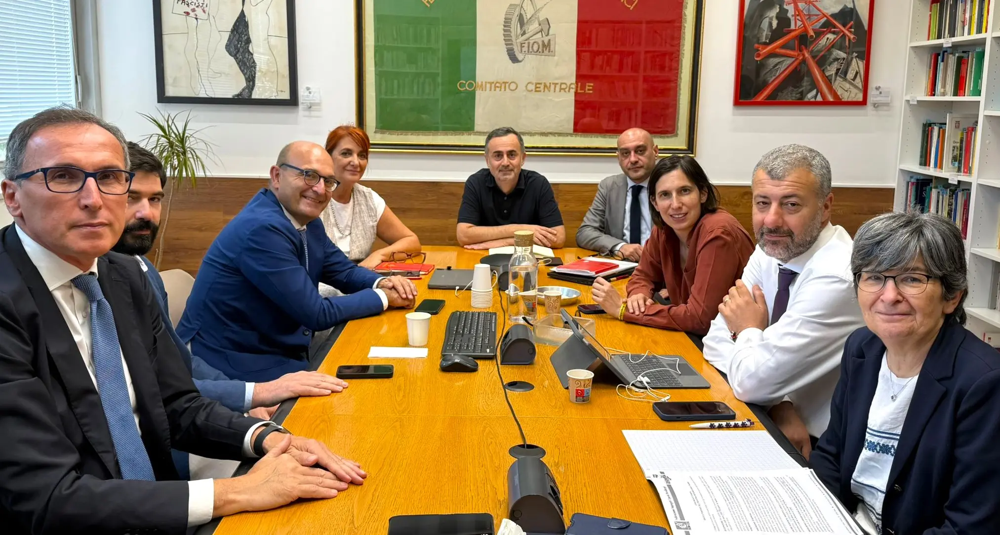 Industria metalmeccanica, incontro tra Fiom e Pd
