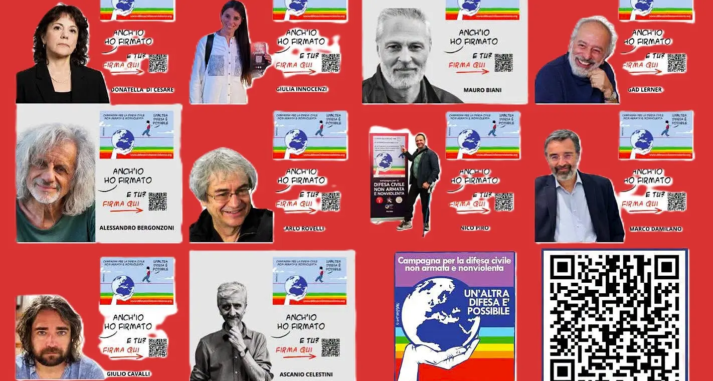 Per un Dipartimento della Difesa civile non armata e nonviolenta