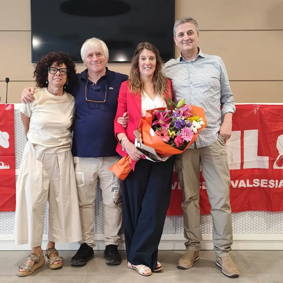 Lara Danesino è la nuova segretaria generale della Cgil Vercelli Valsesia