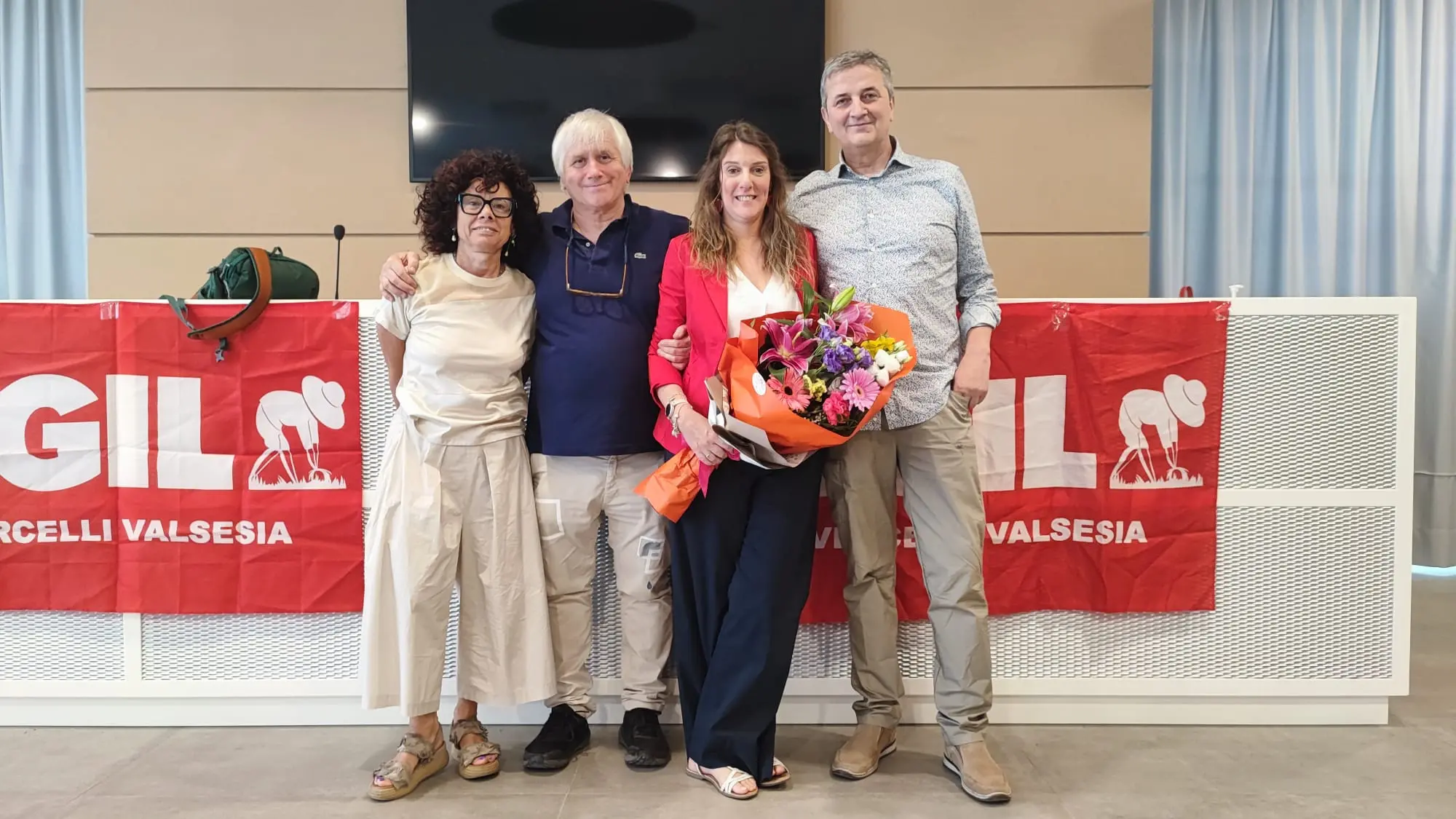 Lara Danesino è la nuova segretaria generale della Cgil Vercelli Valsesia