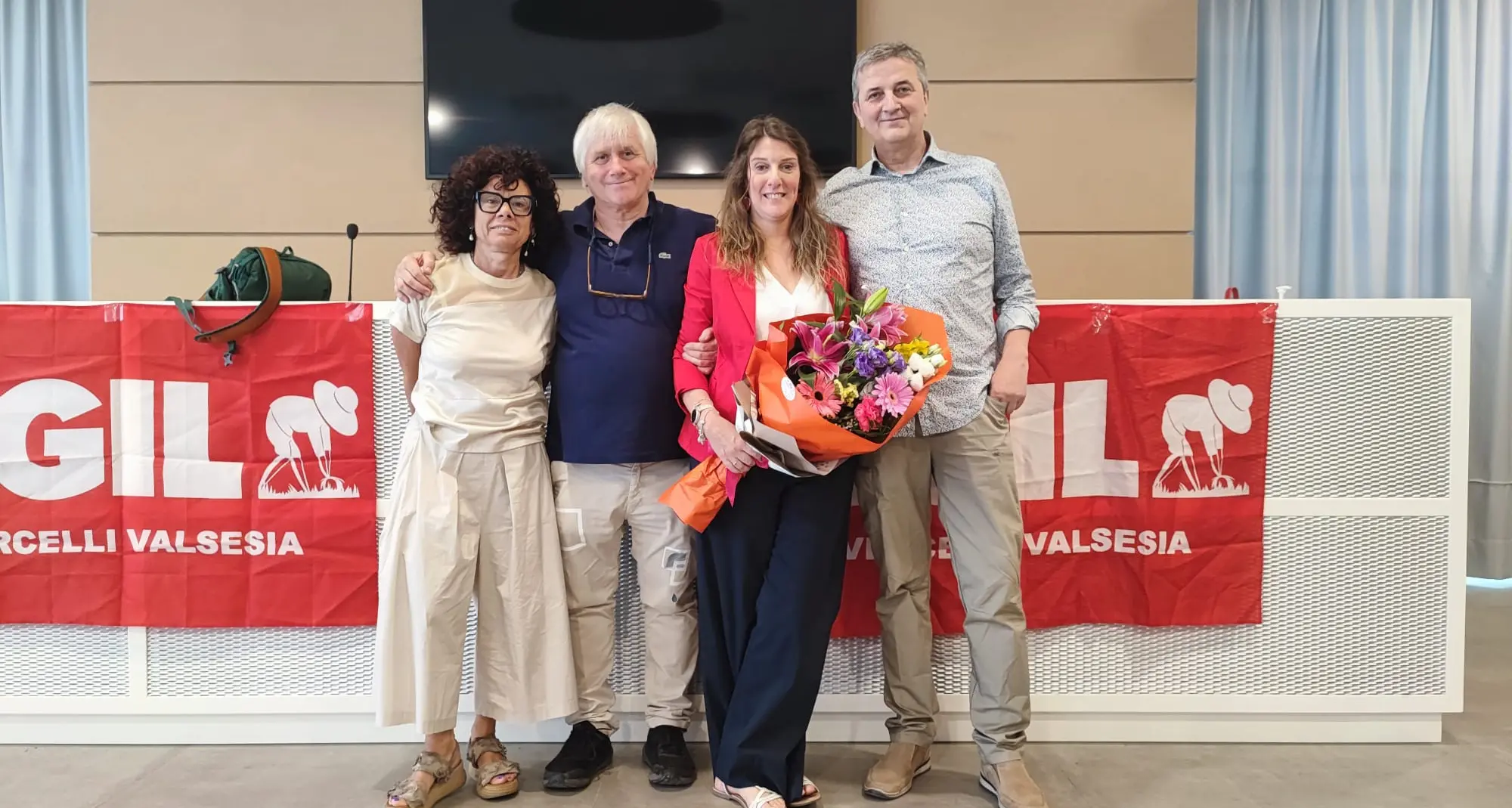 Lara Danesino è la nuova segretaria generale della Cgil Vercelli Valsesia