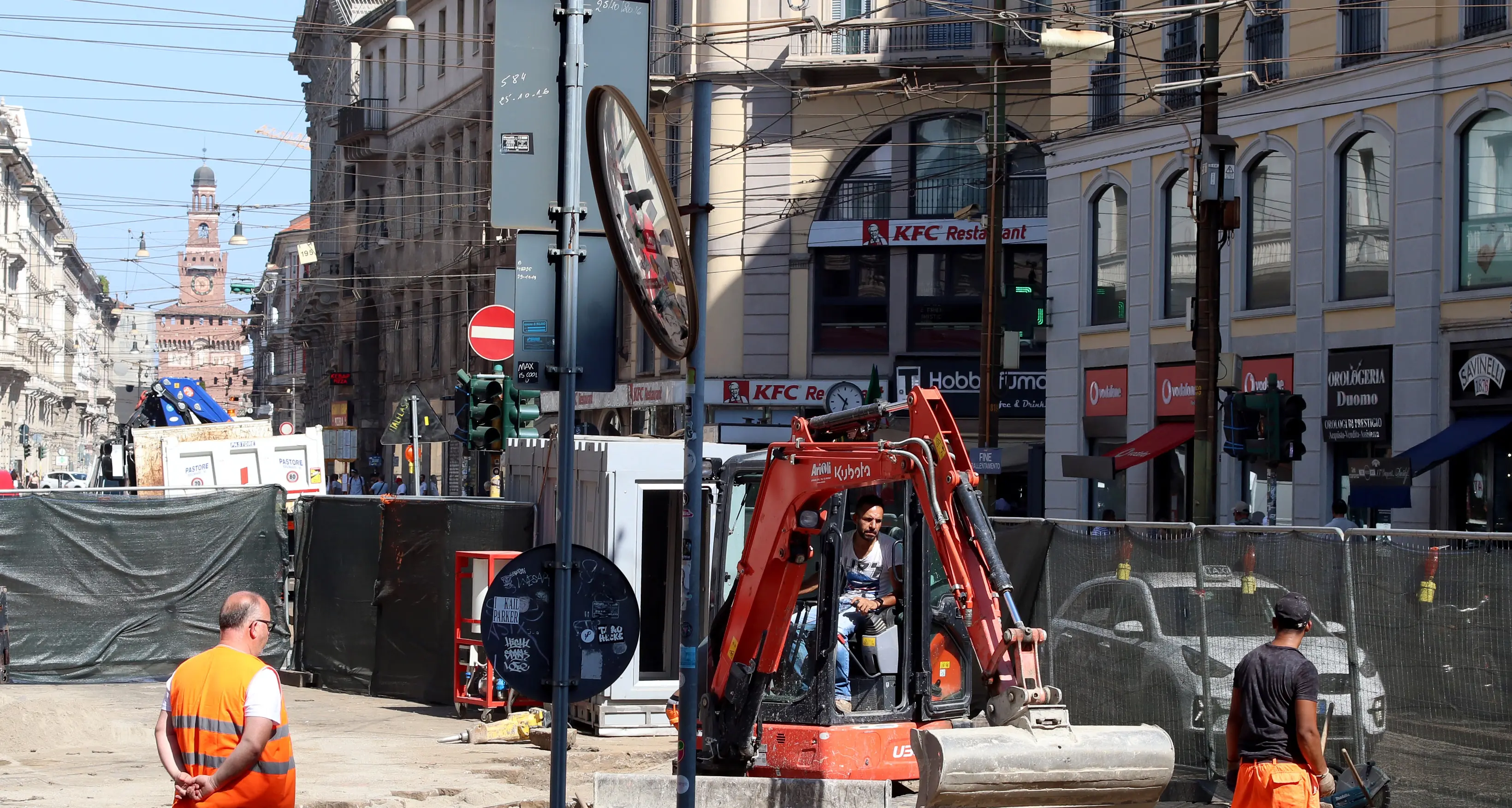 Caldo estremo, a Milano un lavoratore su quindici a rischio