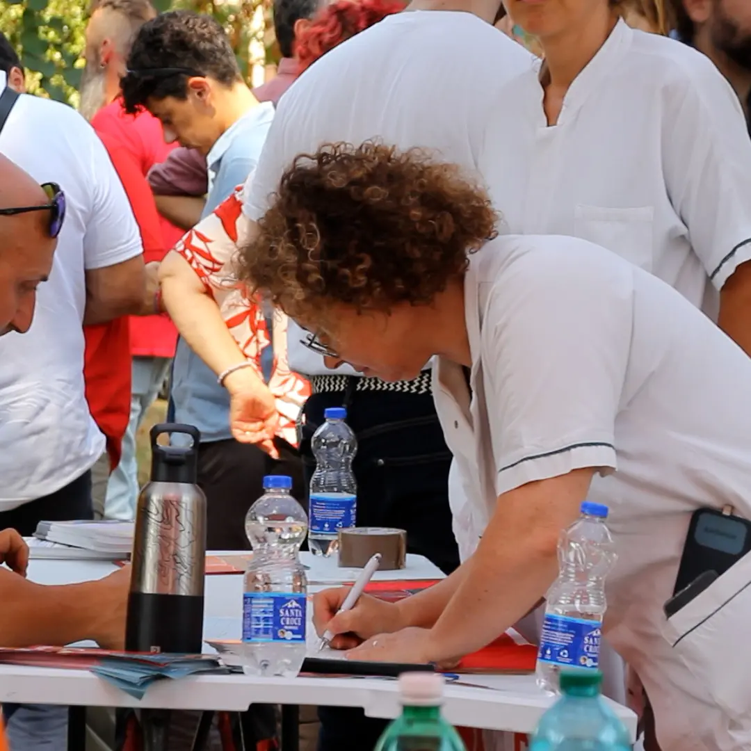 Le voci dall’ospedale Pertini: “Vogliamo una sanità per tutti”