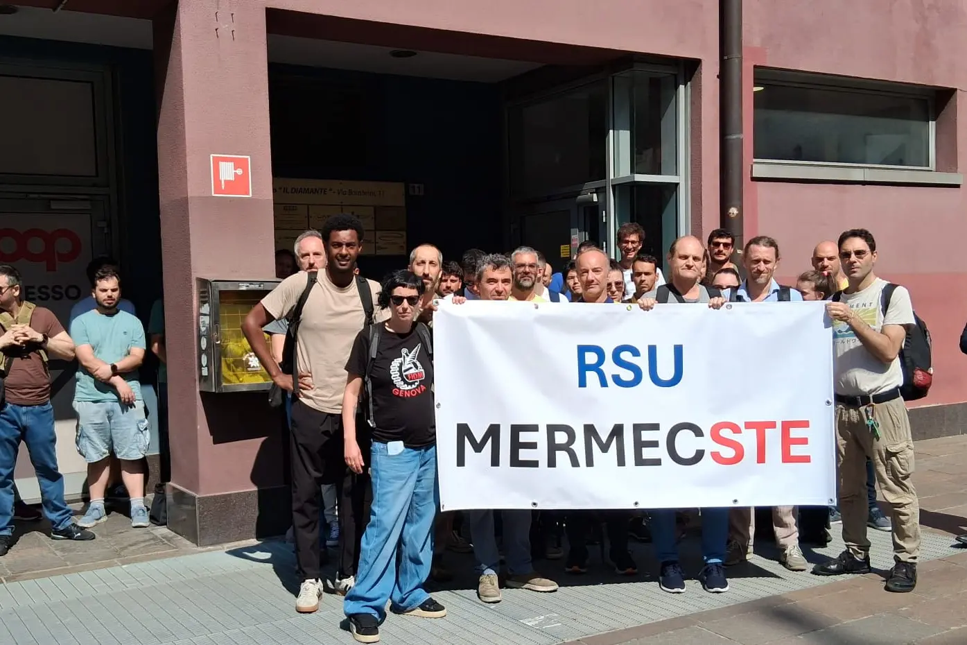 Mermec Ste, sciopero a Genova