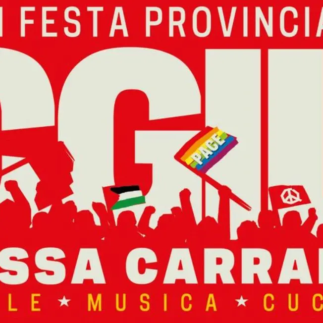 A Massa Carrara Cgil in festa dal 22 al 27 luglio