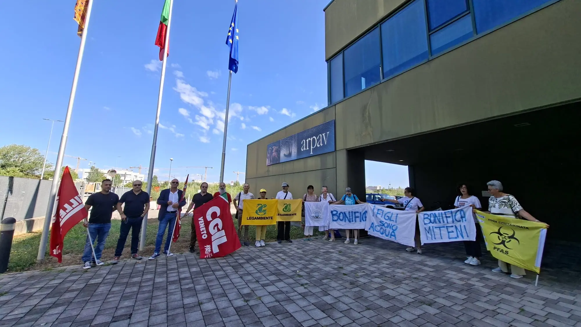 Pfas in Veneto, le associazioni chiedono la bonifica del sito