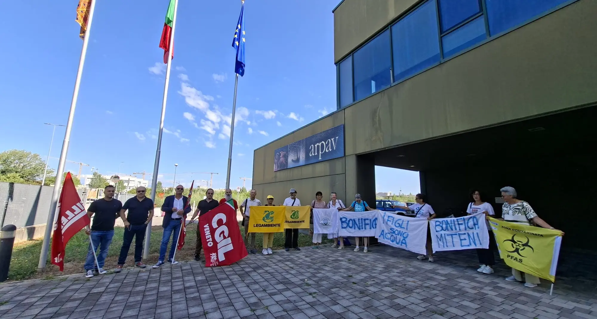 Pfas in Veneto, le associazioni chiedono la bonifica del sito