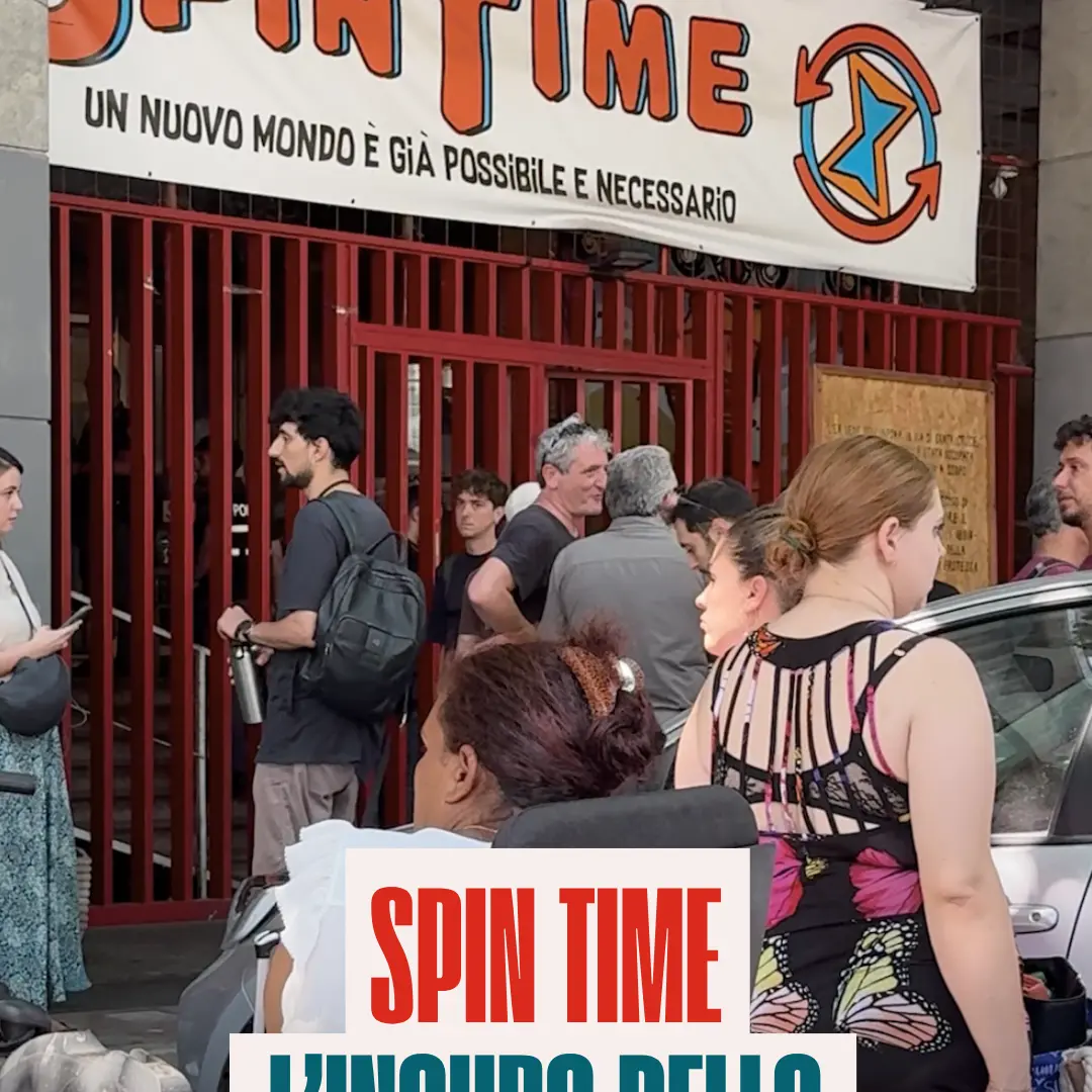 Spin Time, una notte in strada e l’incubo dello sgombero