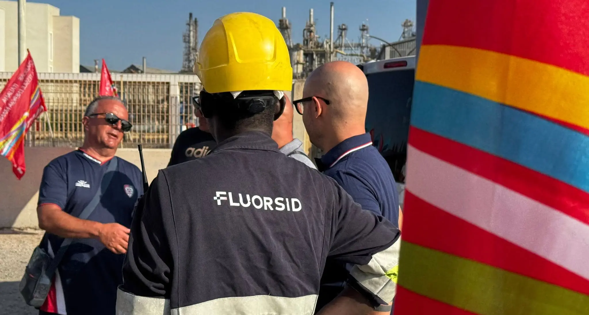 Fluorsid, la protesta non si ferma: i sindacati annunciano una mobilitazione a oltranza