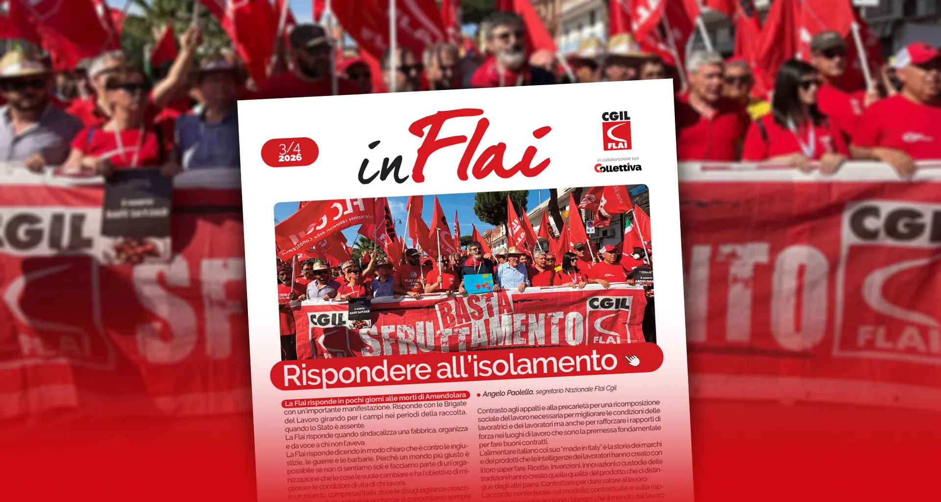 Rispondere all’isolamento