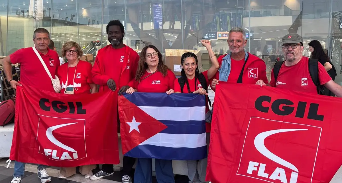 Flai Cgil, parte la brigata per Cuba