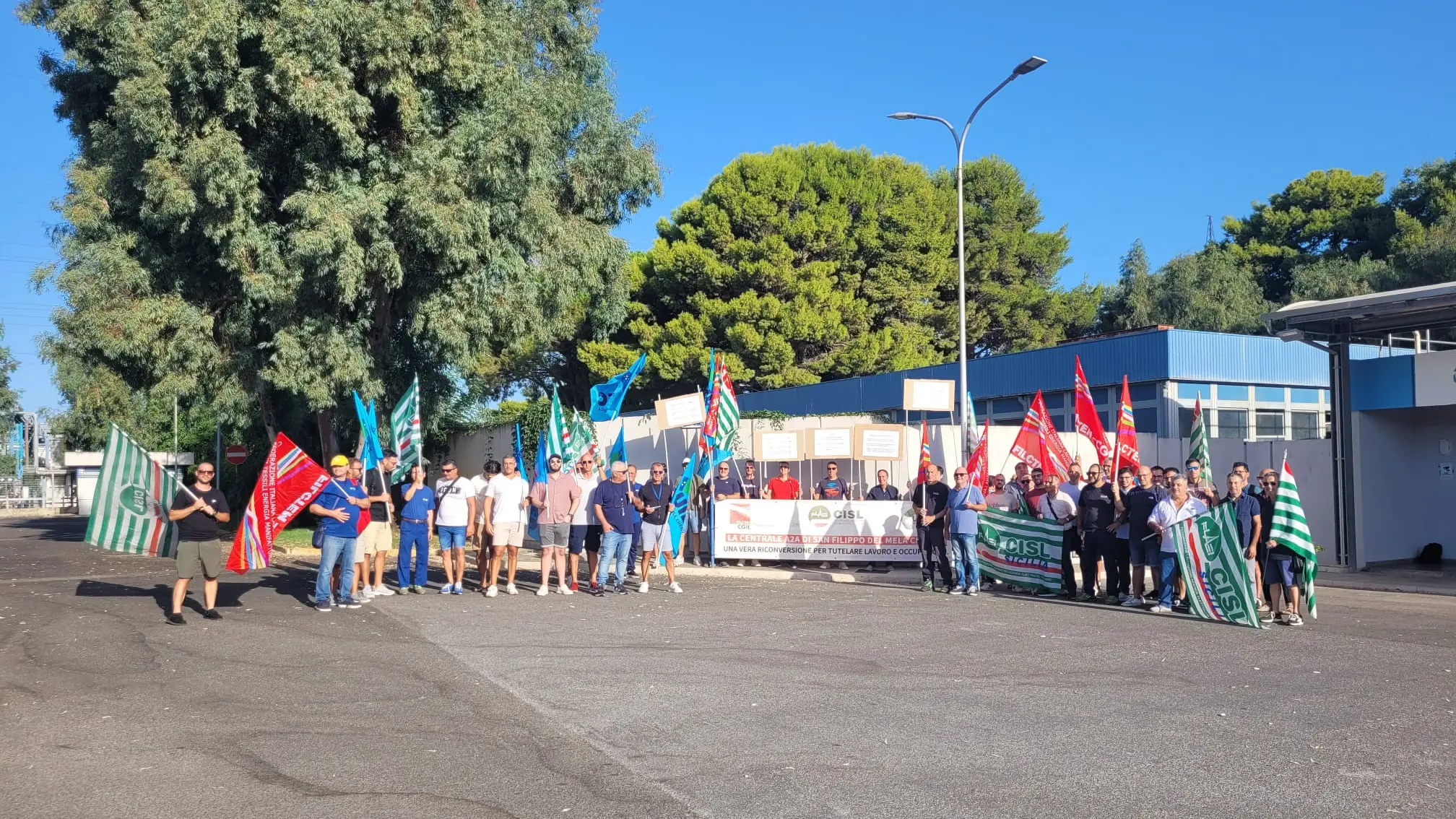 A2A Energiefuture di San Filippo Mela, vasta adesione al secondo sciopero