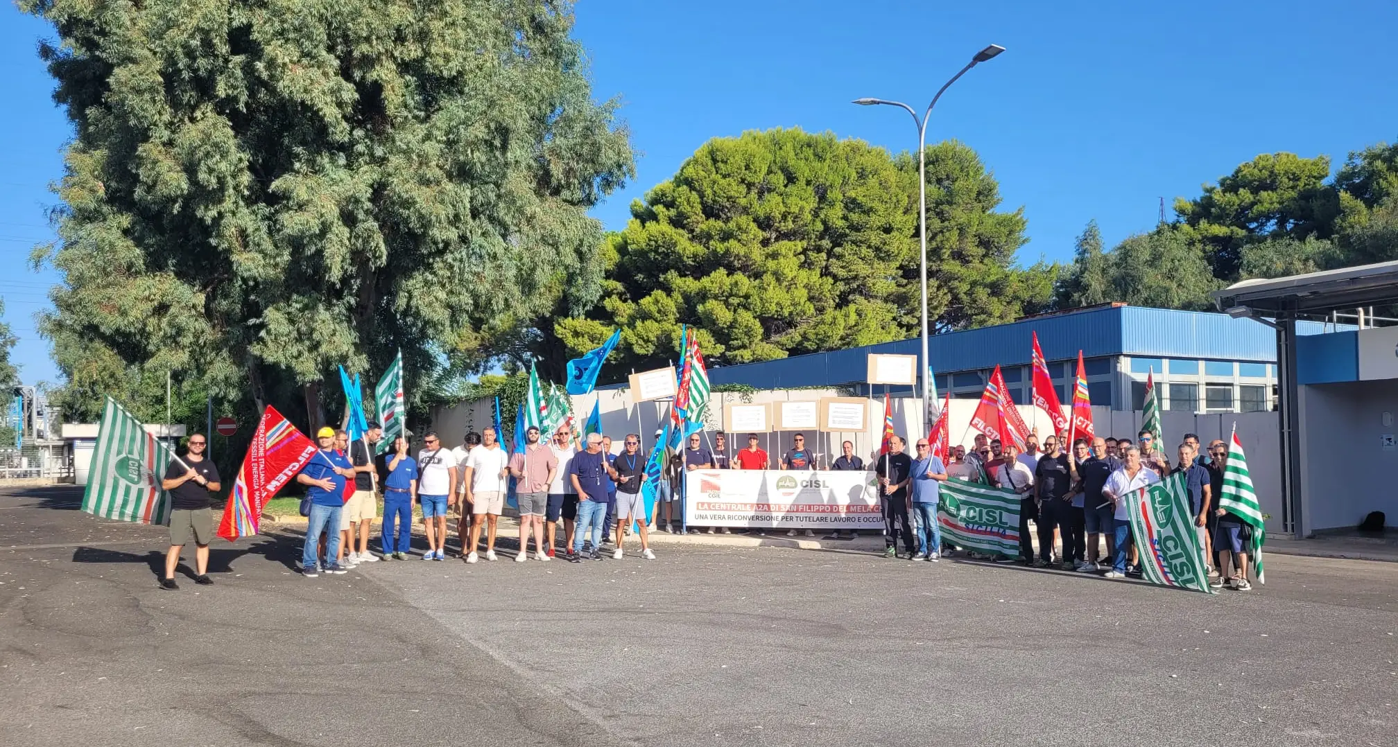 A2A Energiefuture di San Filippo Mela, vasta adesione al secondo sciopero