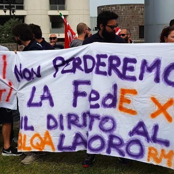 FedEx Piacenza, lavoratori in sciopero davanti alla Prefettura