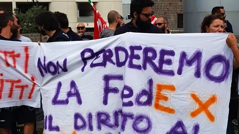 fotografia di Cgil Bologna (da Twitter)