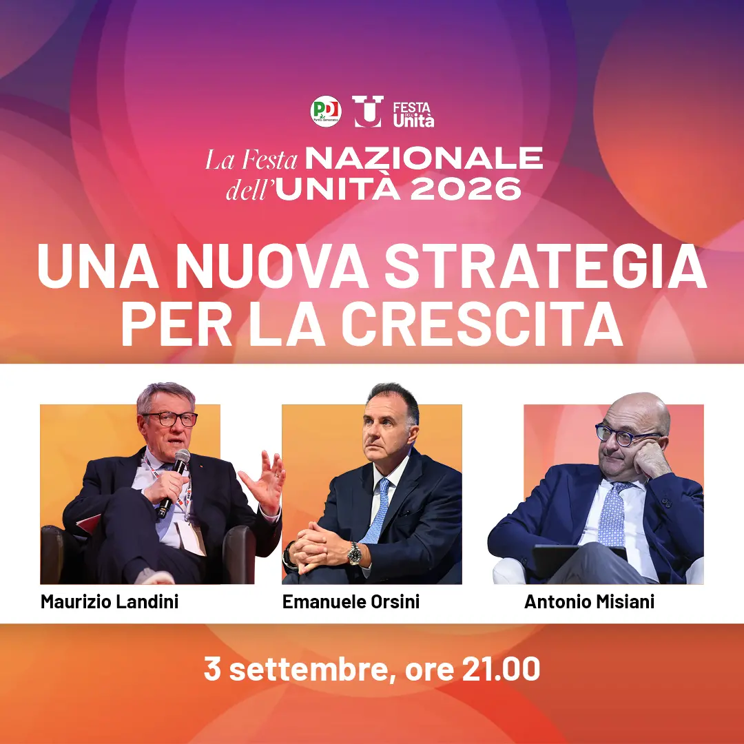Landini-Orsini, il confronto alla Festa dell’Unità