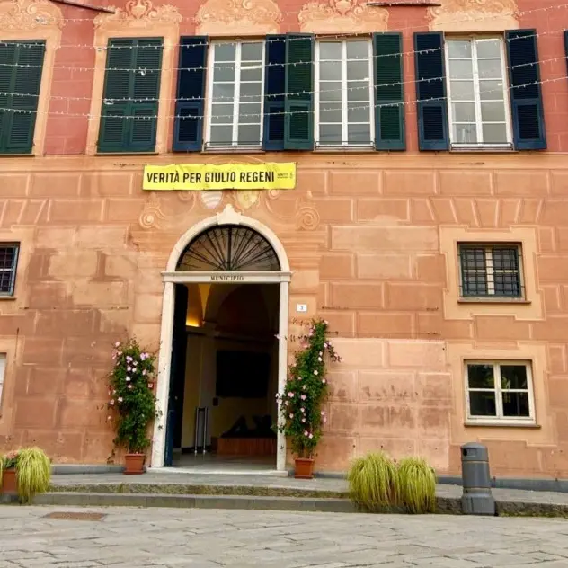 Sestri Levante, Cgil: “No alla rimozione dello striscione per Giulio Regeni”