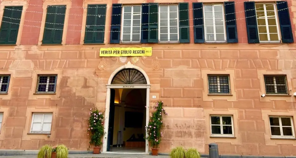 Sestri Levante, Cgil: “No alla rimozione dello striscione per Giulio Regeni”