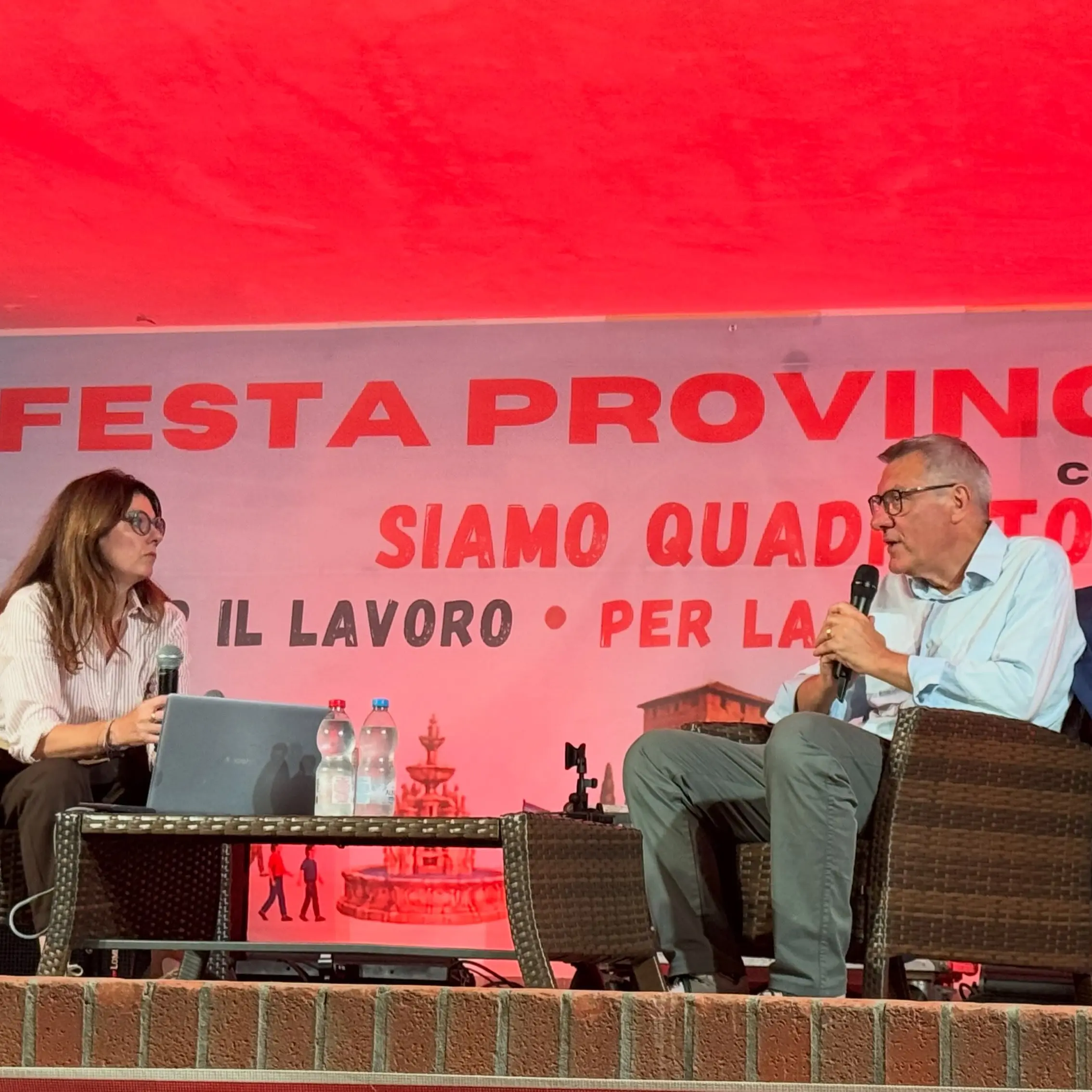 Si è chiusa la festa della Cgil Forlì Cesena. Quattro giorni sold out. Landini: “Al centro tornino persone e territorio”