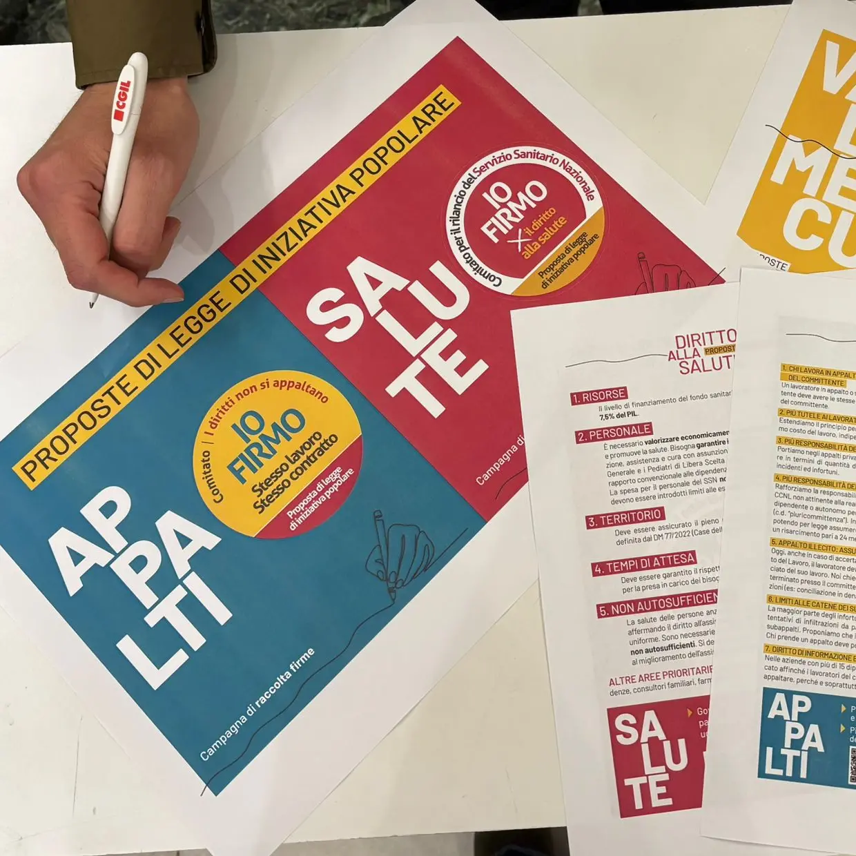 Appalti e sanità: ecco i click days, la Cgil accelera