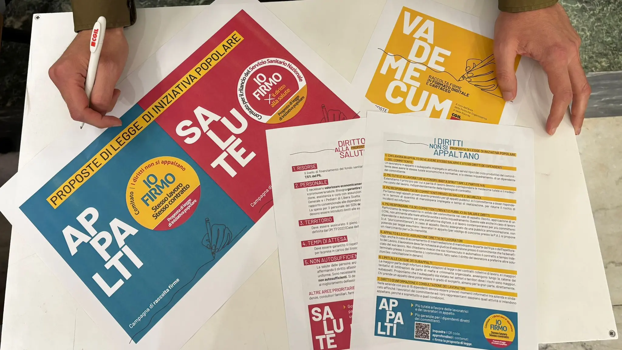 Appalti e sanità: ecco i click days, la Cgil accelera