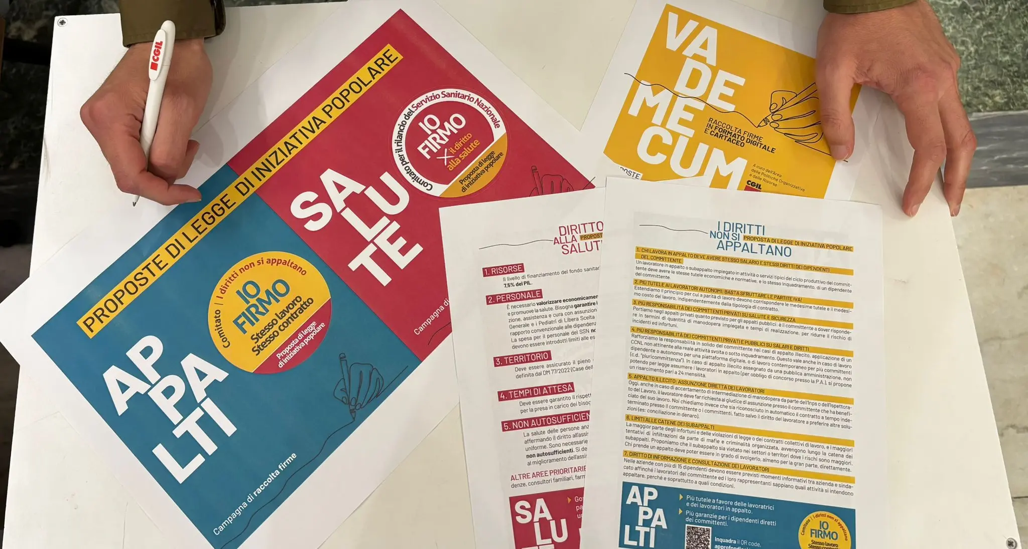 Appalti e sanità: ecco i click days, la Cgil accelera