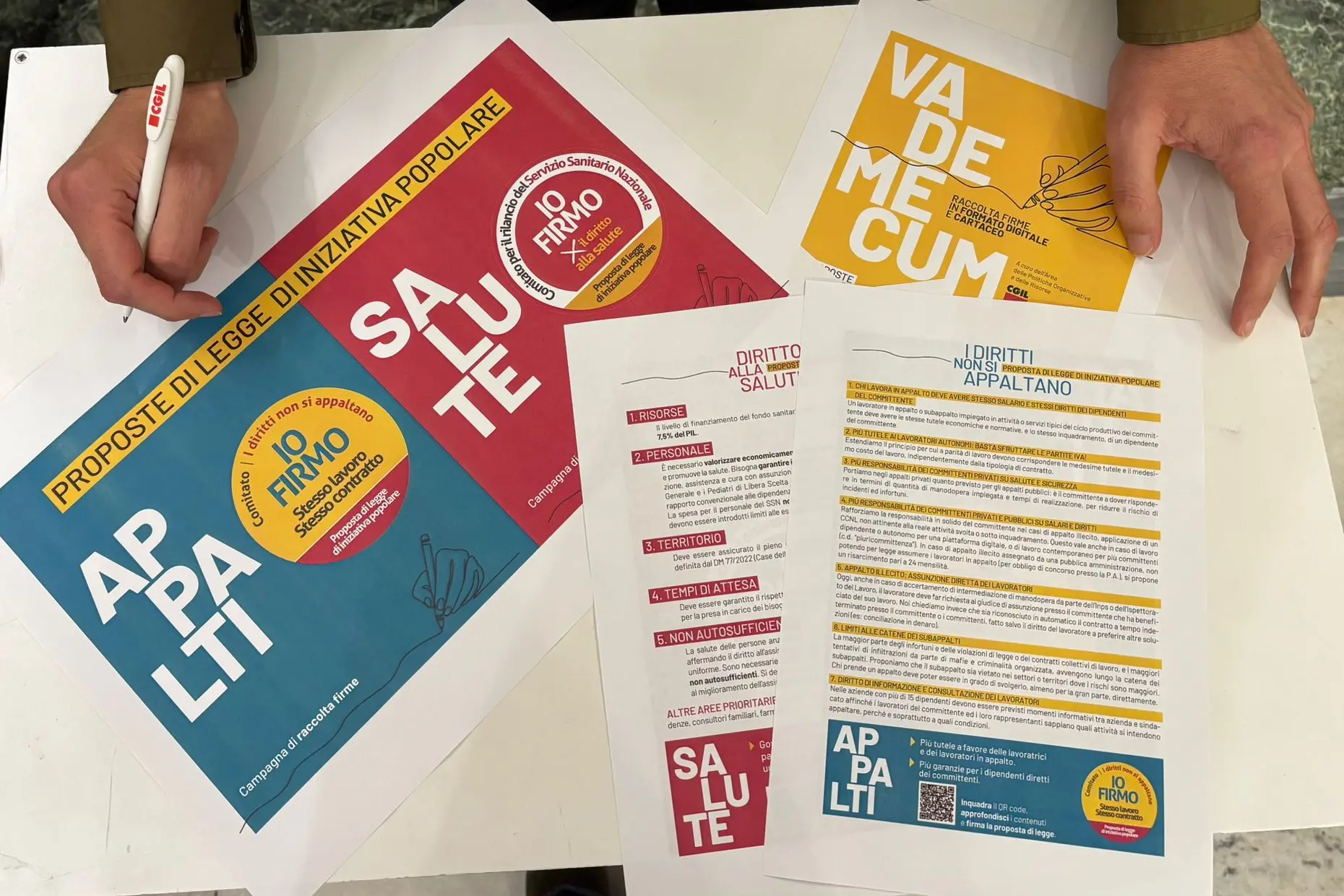 Appalti e sanità: ecco i click days, la Cgil accelera