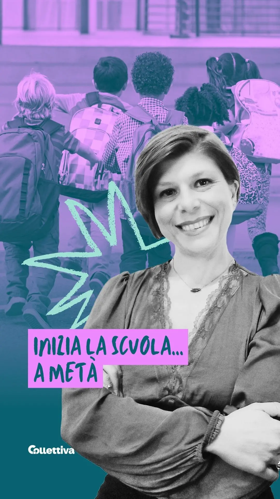 Primo giorno di scuola...a metà