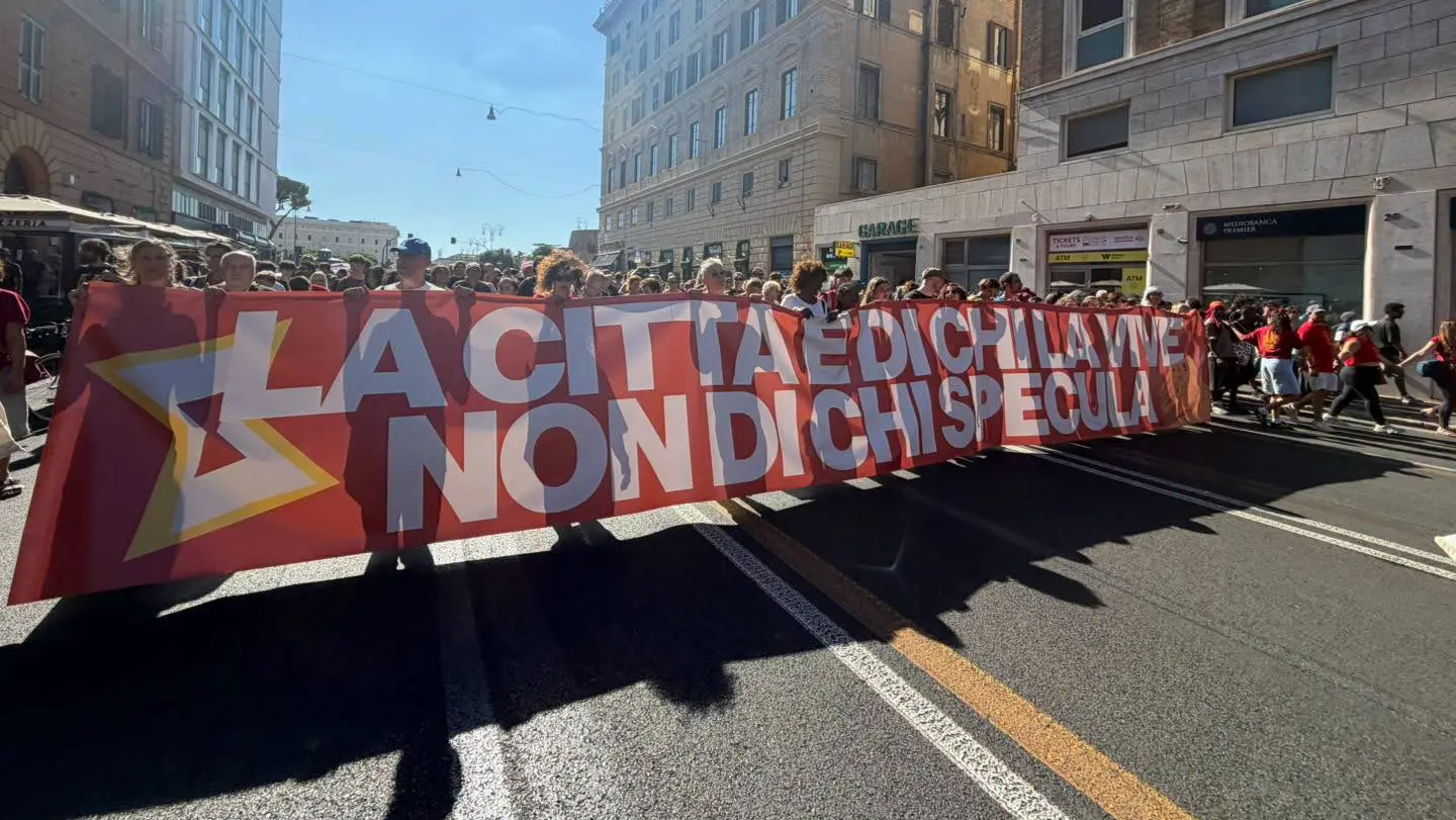 Foto dalla pagina Facebook della Fiom Cgil