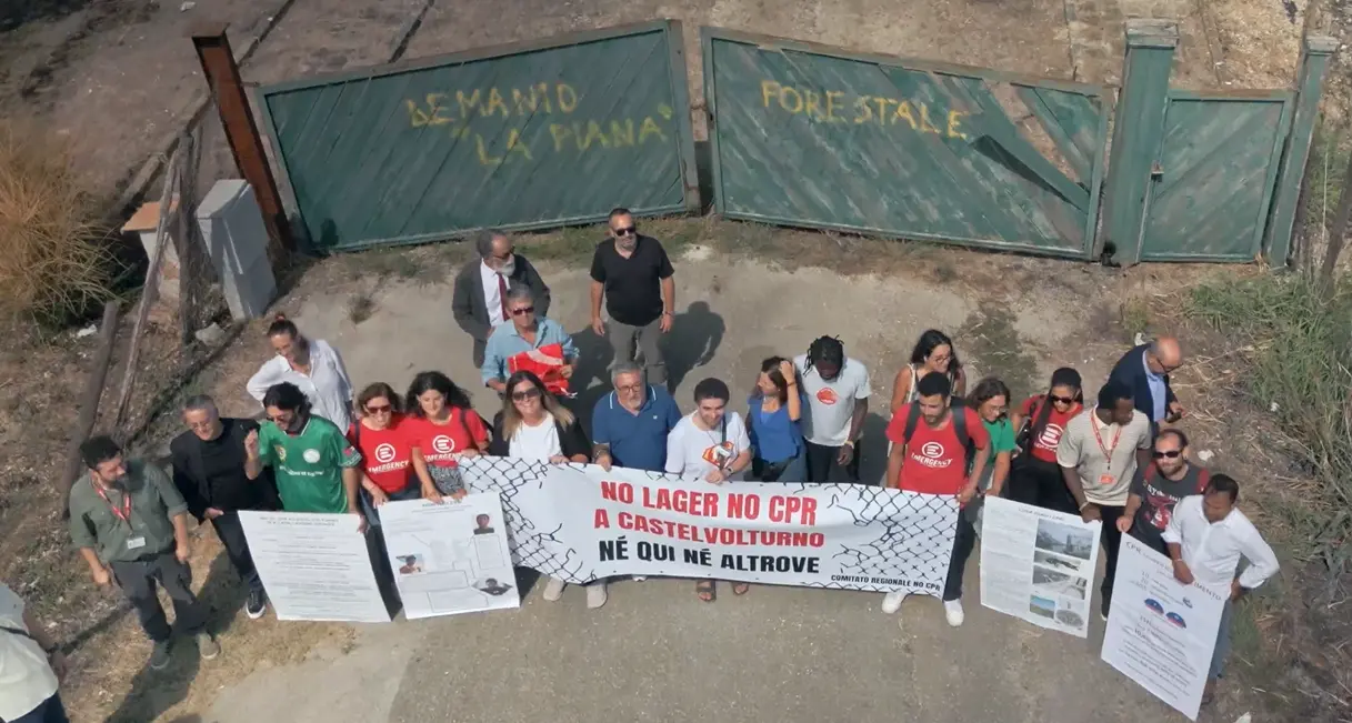 No al Cpr, né a Castel Volturno né altrove