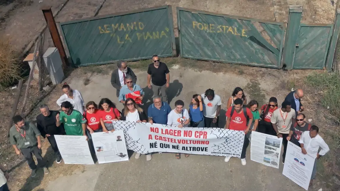 No al Cpr a Castel Volturno né altrove