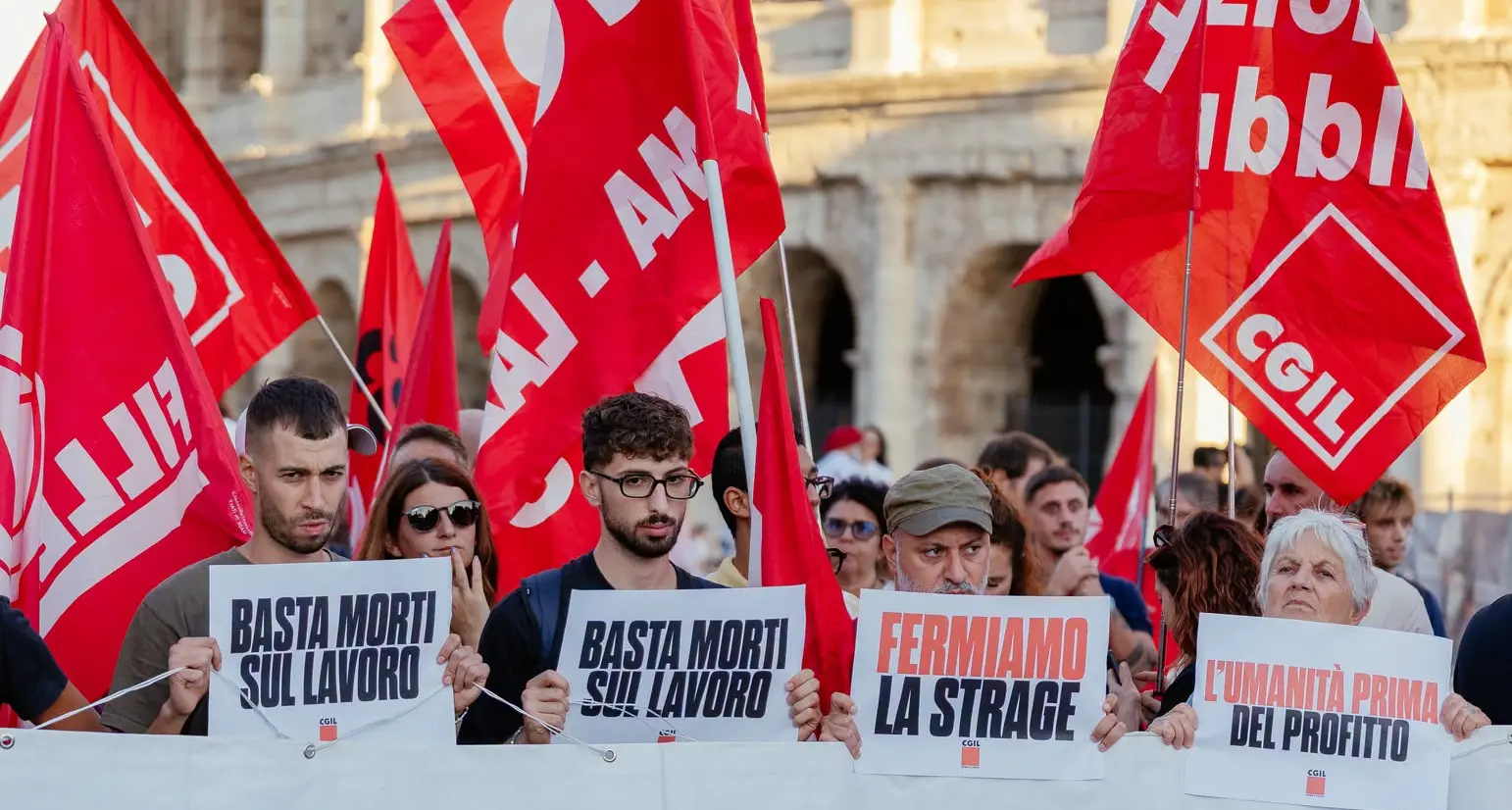 Verità e giustizia per Andrea Moretti: presidio al Colosseo