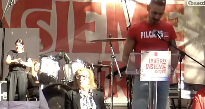 Cgil Roma e Lazio: Maurizio Landini alla Festa del tesseramento