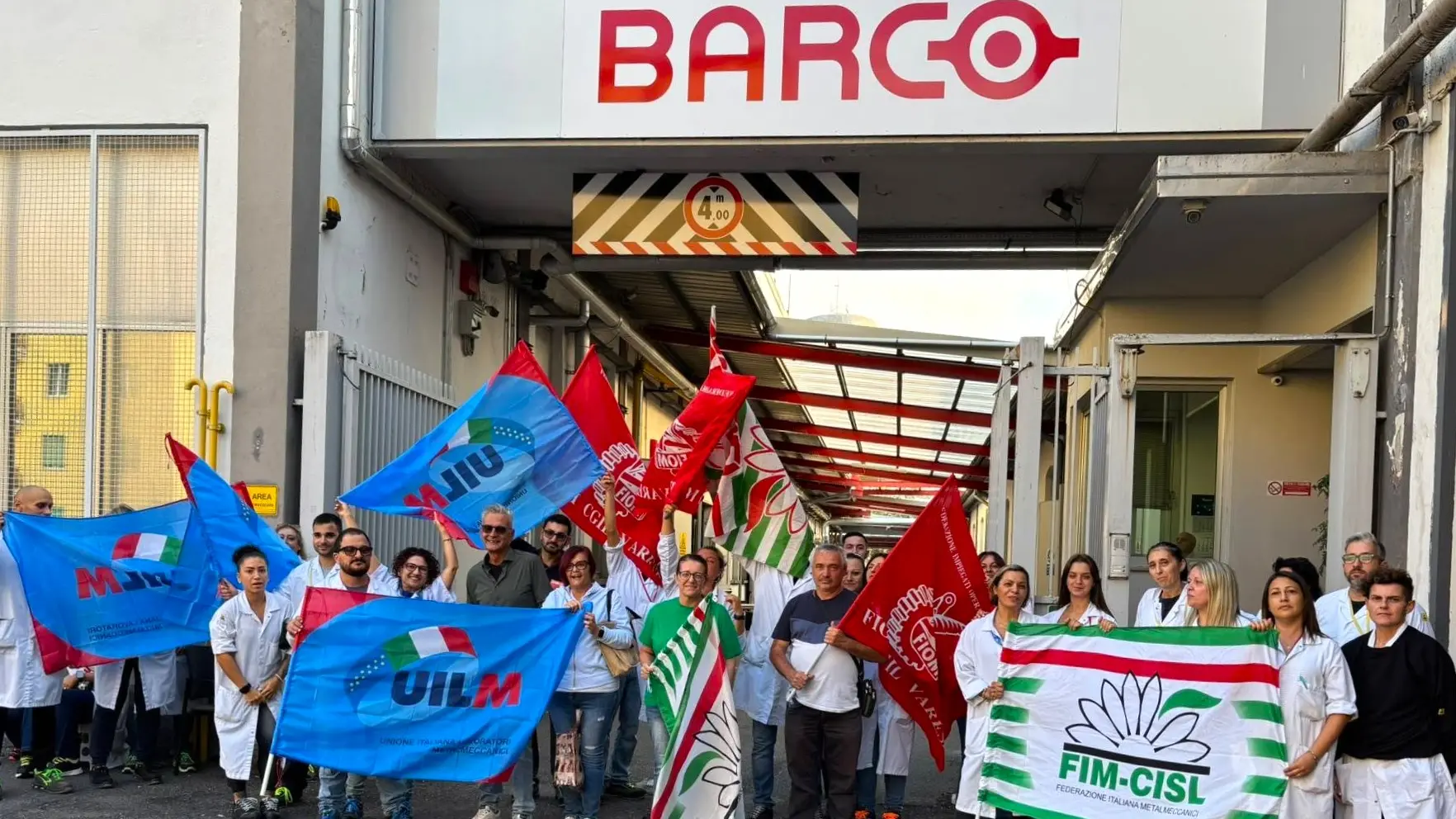 Barco non rinnova 25 contratti, indetto lo stato d’agitazione