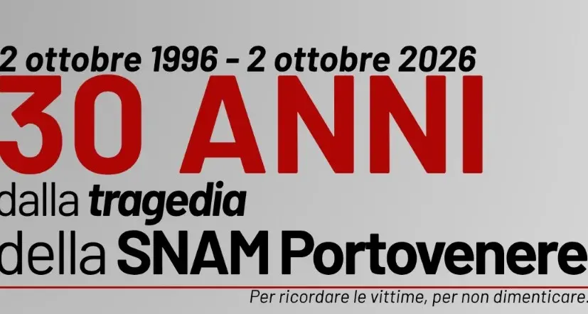 30 anni dalla tragedia della Snam Portovenere. Iniziativa venerdì a Genova