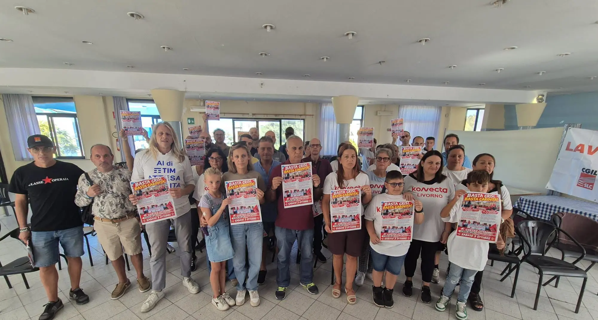“Basta crisi! Basta carovita!”, domani corteo Cgil a Livorno