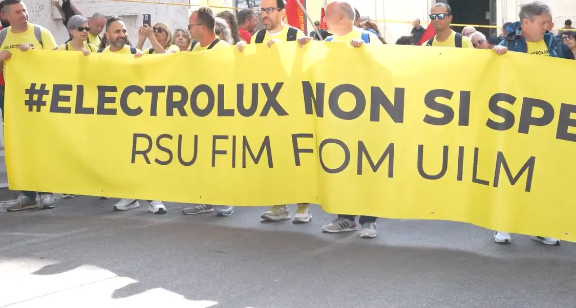 Electrolux: ritirati i licenziamenti unilaterali