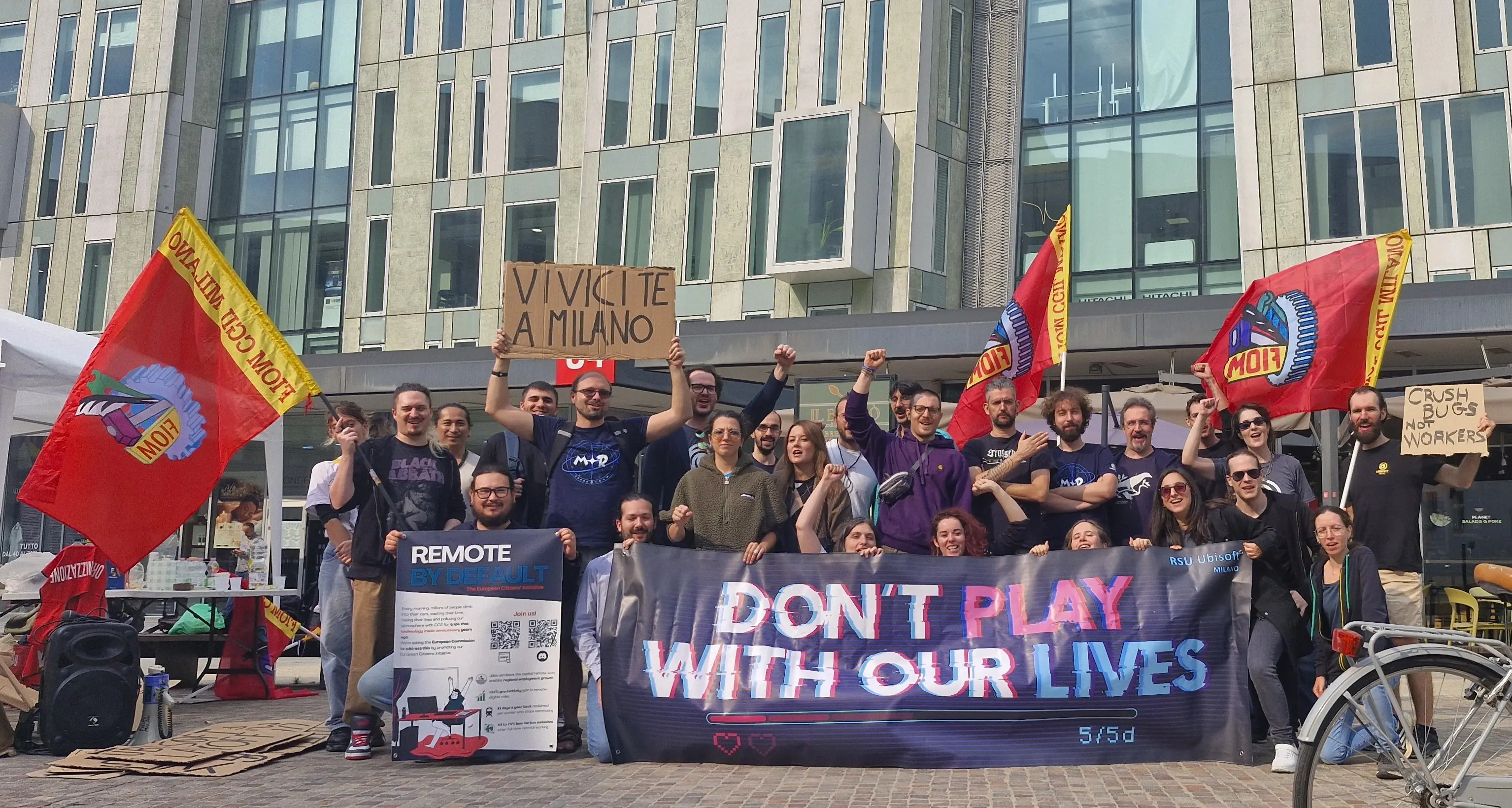 Gestione dello smart working, sciopero in Ubisoft Milano