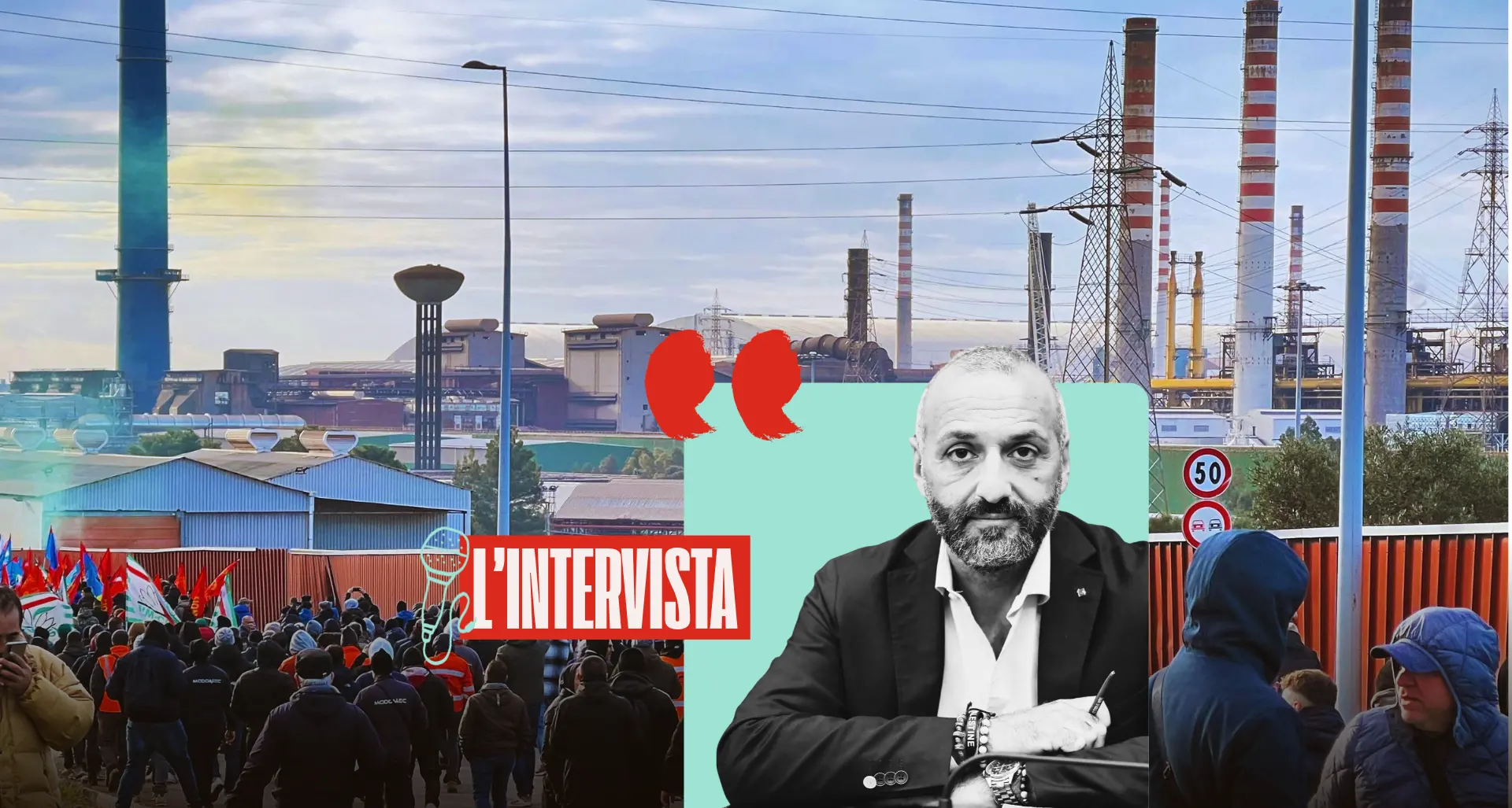 È il momento del riscatto: 24 ore di sciopero all’ex Ilva