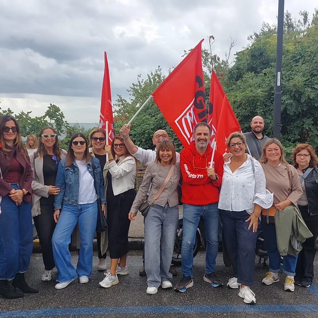 Wind Tre, sciopero e presidio a Pozzuoli