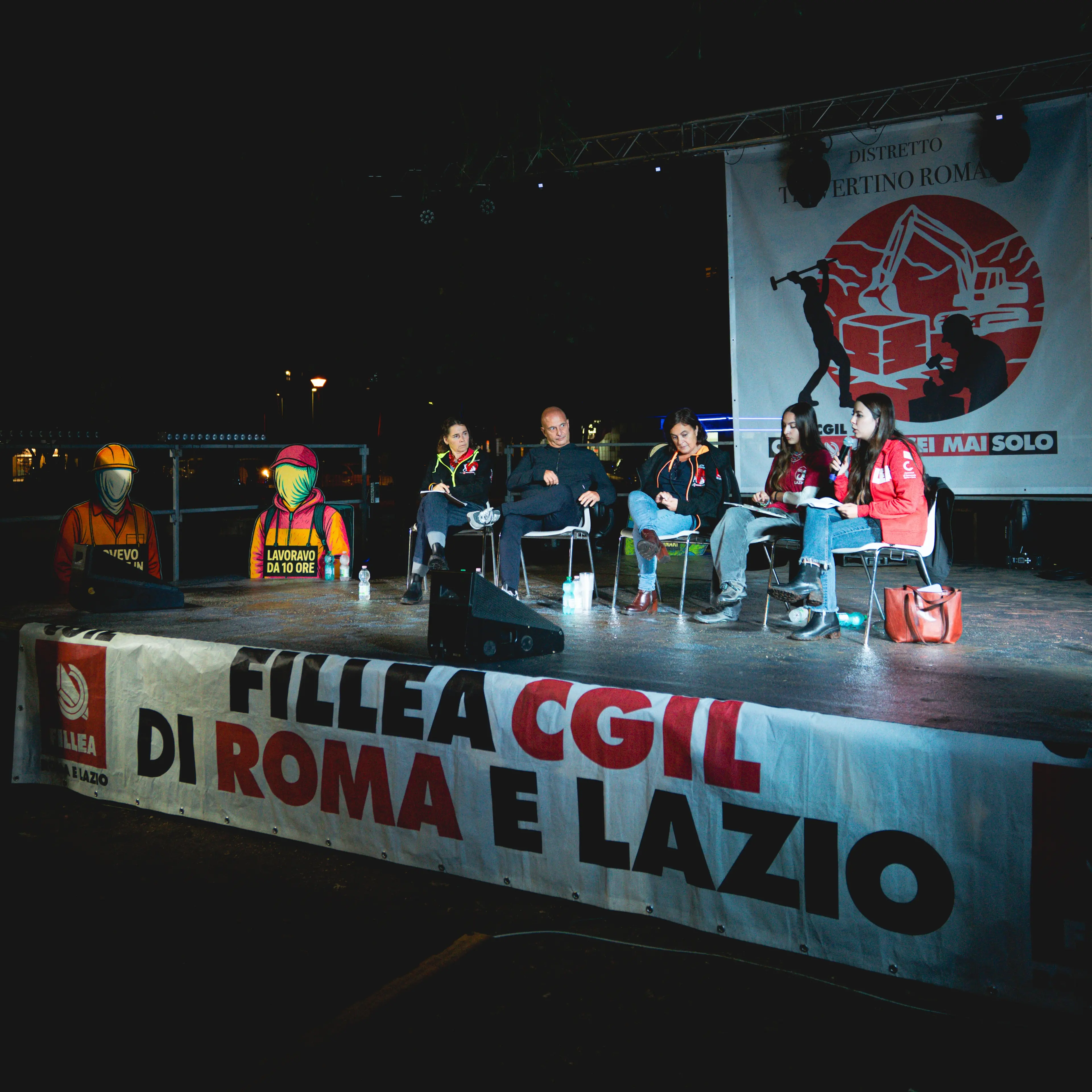 Cavatori in festa per costruire il confronto sul futuro del travertino