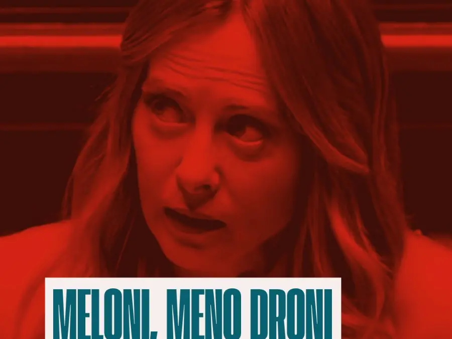 Giorgia Meloni, più salari e meno droni