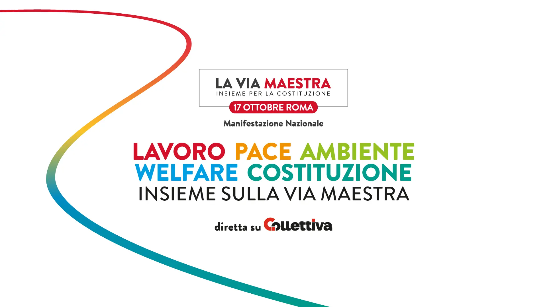 “La Via Maestra” torna in piazza: la diretta