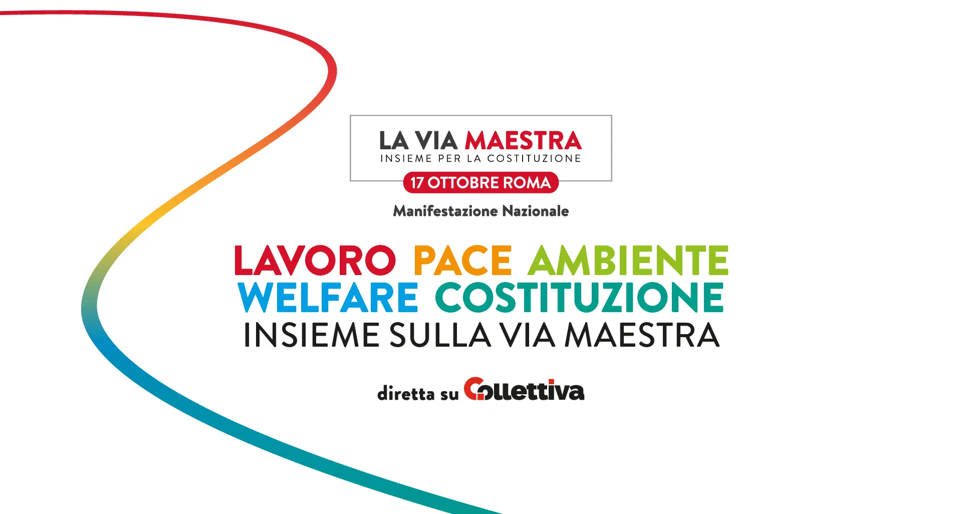 “La Via Maestra” torna in piazza: la diretta