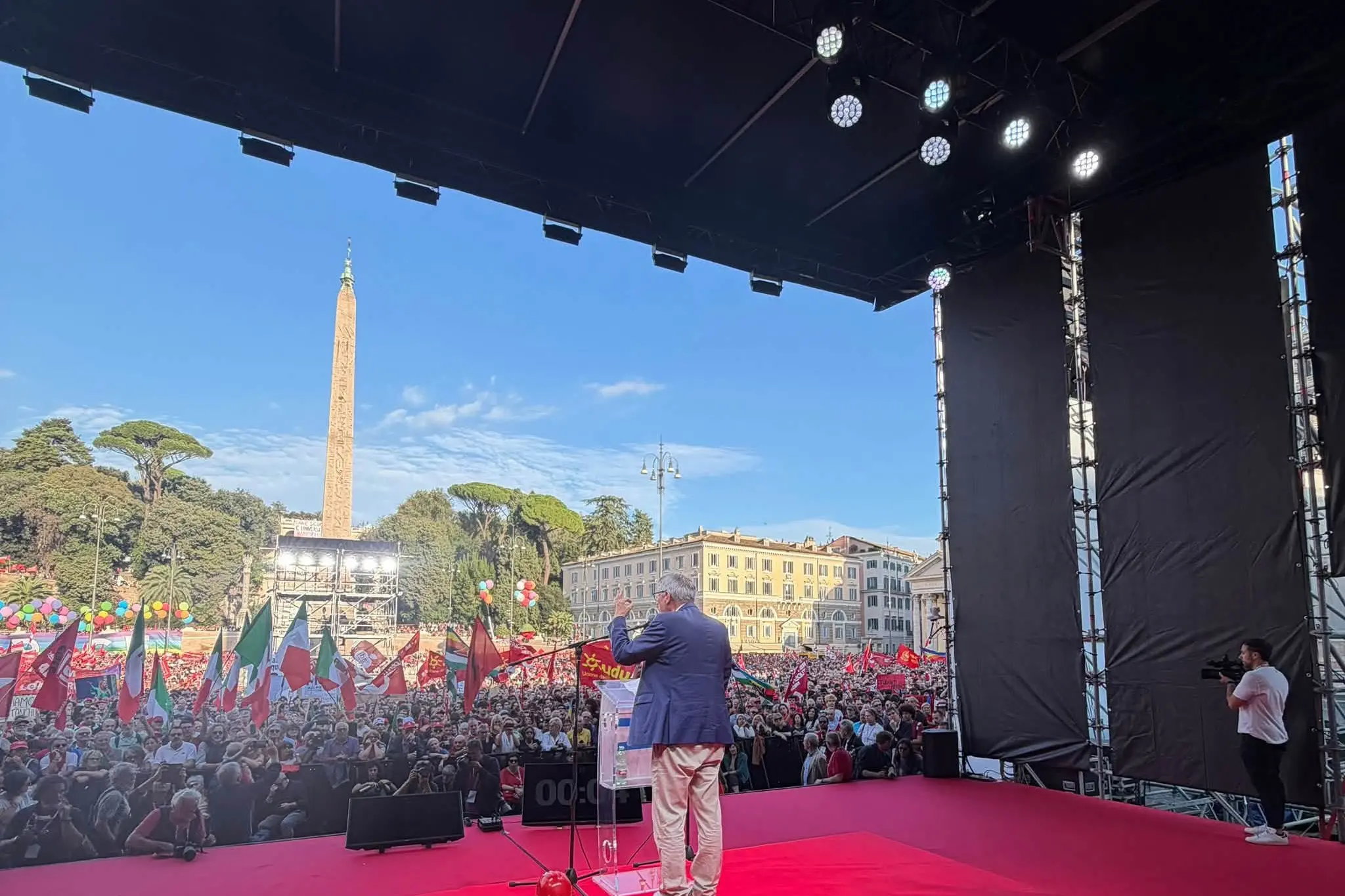 Landini: “Siamo in 100 mila. Il 20 novembre sciopero generale”
