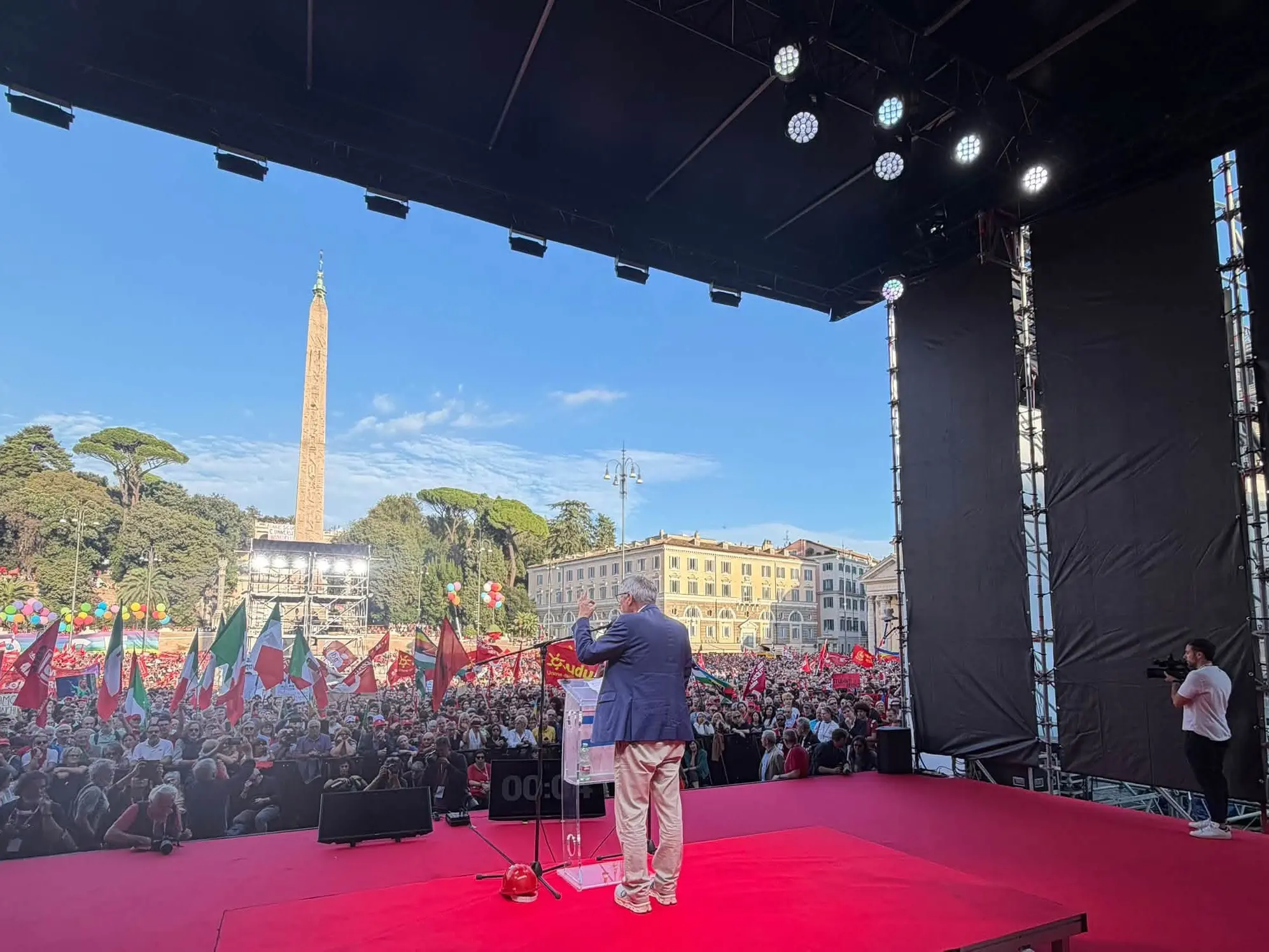 Landini: “Siamo in 100 mila. Il 20 novembre sciopero generale”