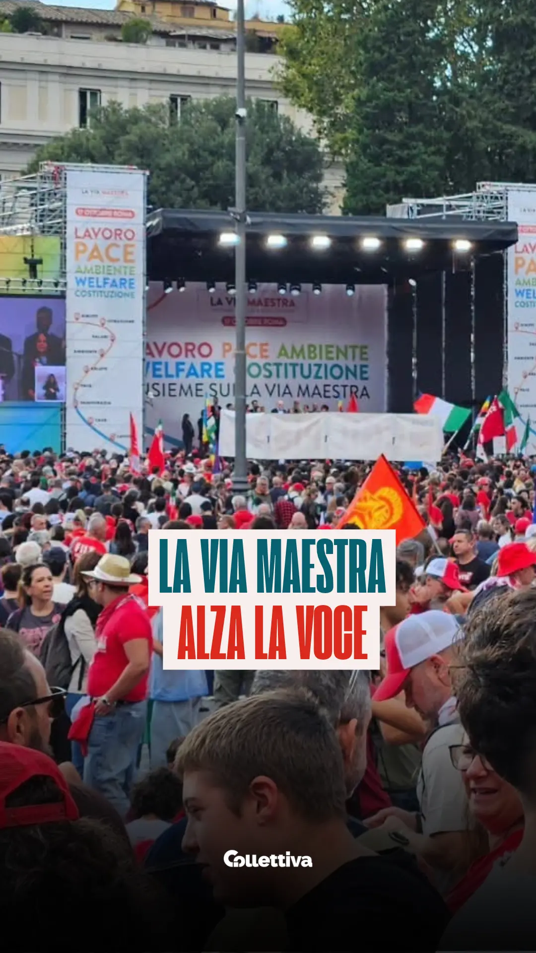 La Via Maestra alza la voce