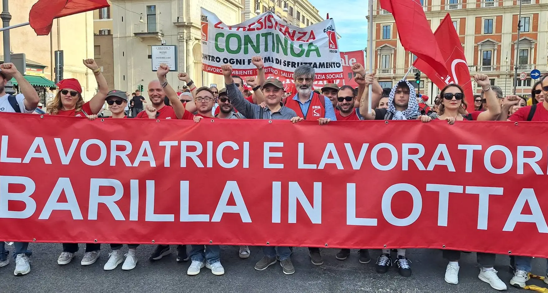 Sciopero alla Barilla, il lavoro non è in vendita