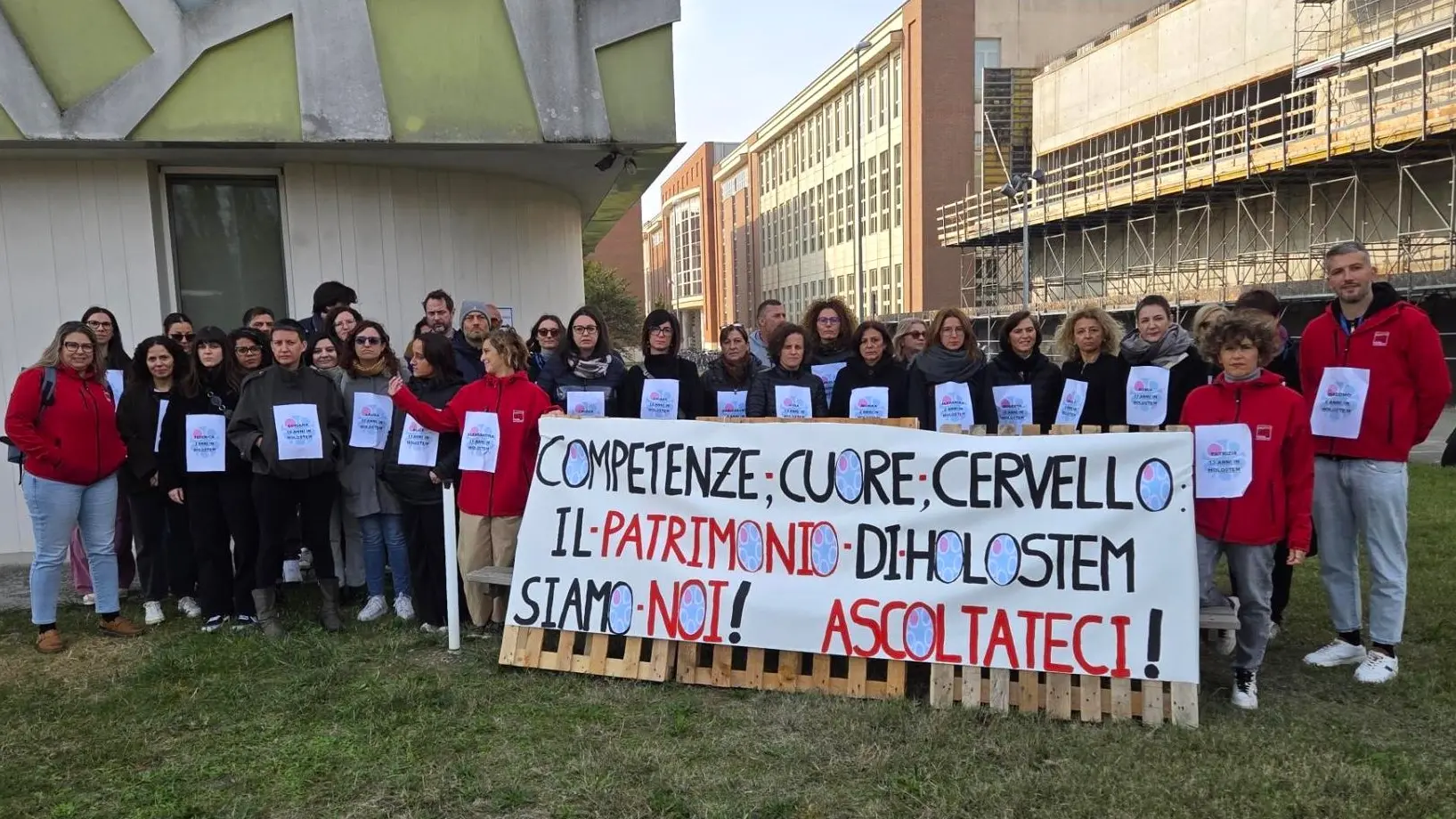 Holostem, sciopero di 8 ore: a rischio 50 posti di lavoro
